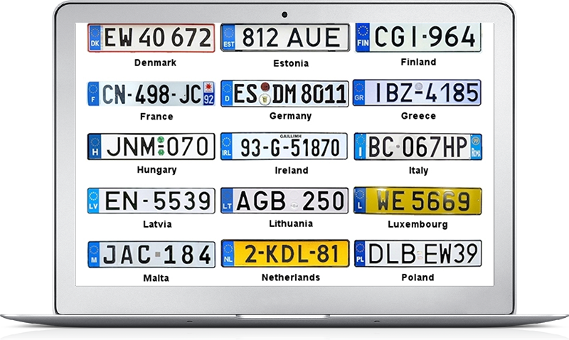 Licence Plat Service Olyslager